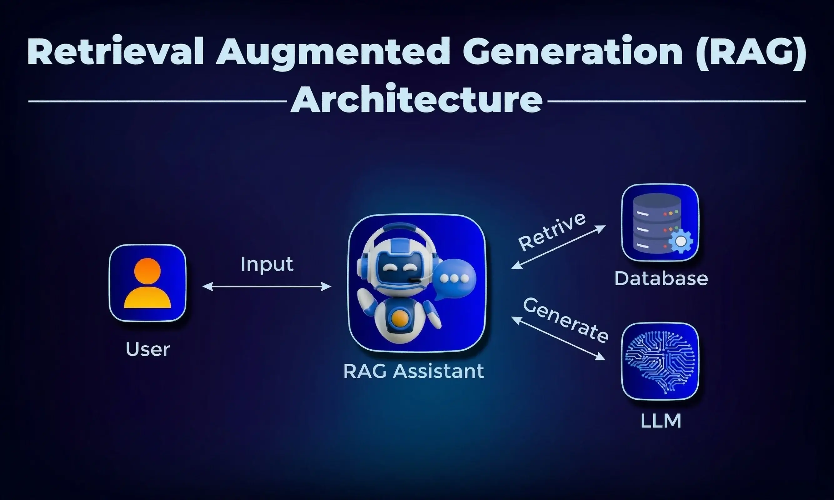 Retrieval-augmented generation visual