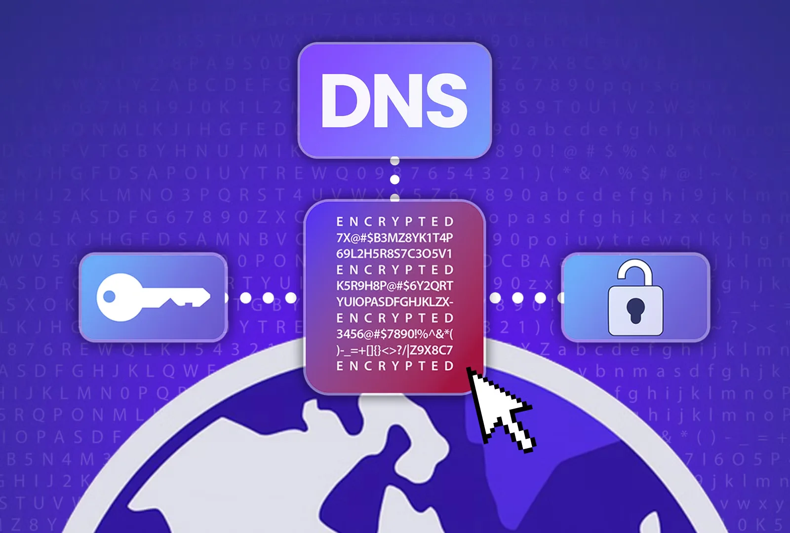 Placeholder illustration for phishing-domain blocking and DNS-layer security