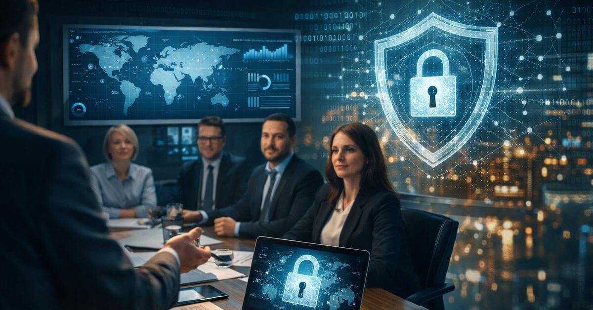 Placeholder illustration for cybersecurity ownership, decision rights, and accountability design